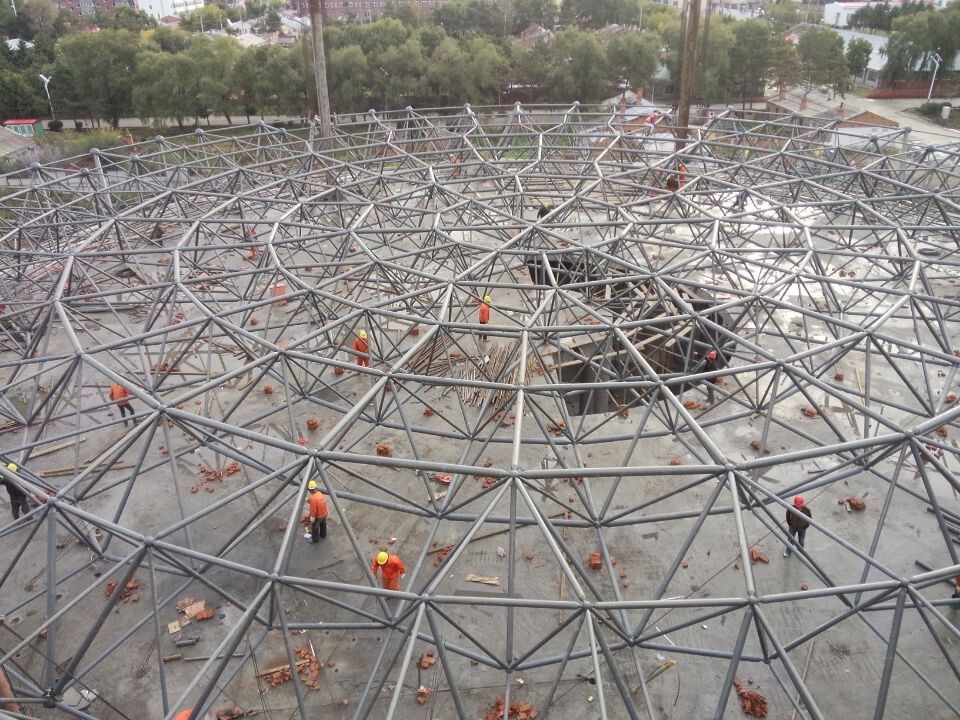 兰州全民健身中心网架