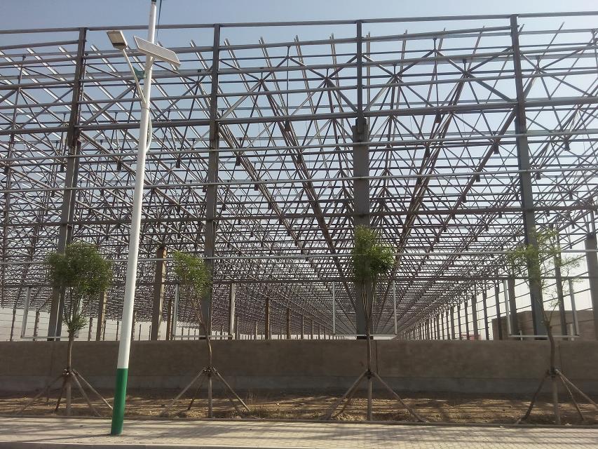 兰州汽车工业厂房网架